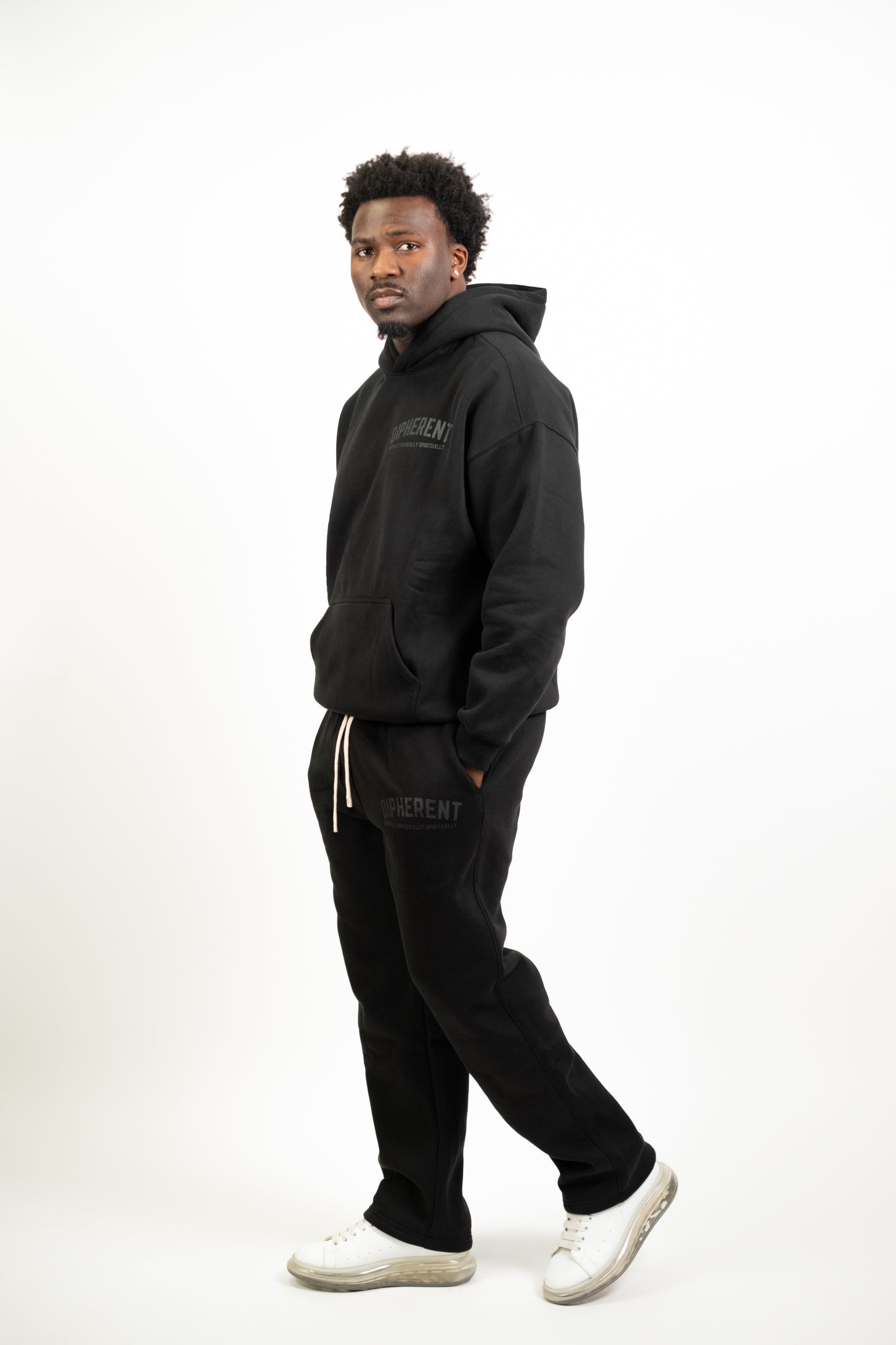 "BIG COZY" SWEATSUIT (Black)