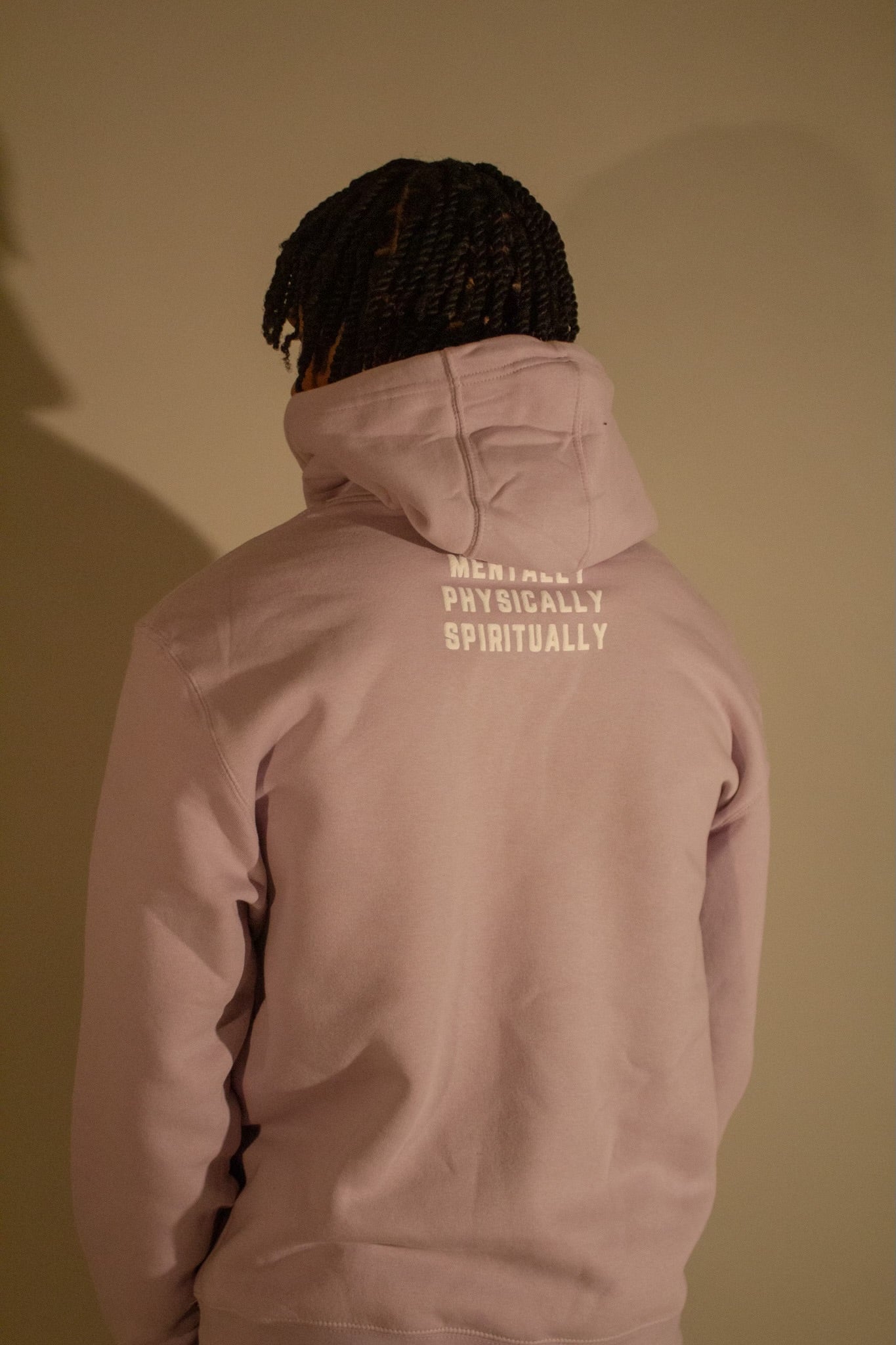 Spring Drop Arch Logo Hoodie - Lilac