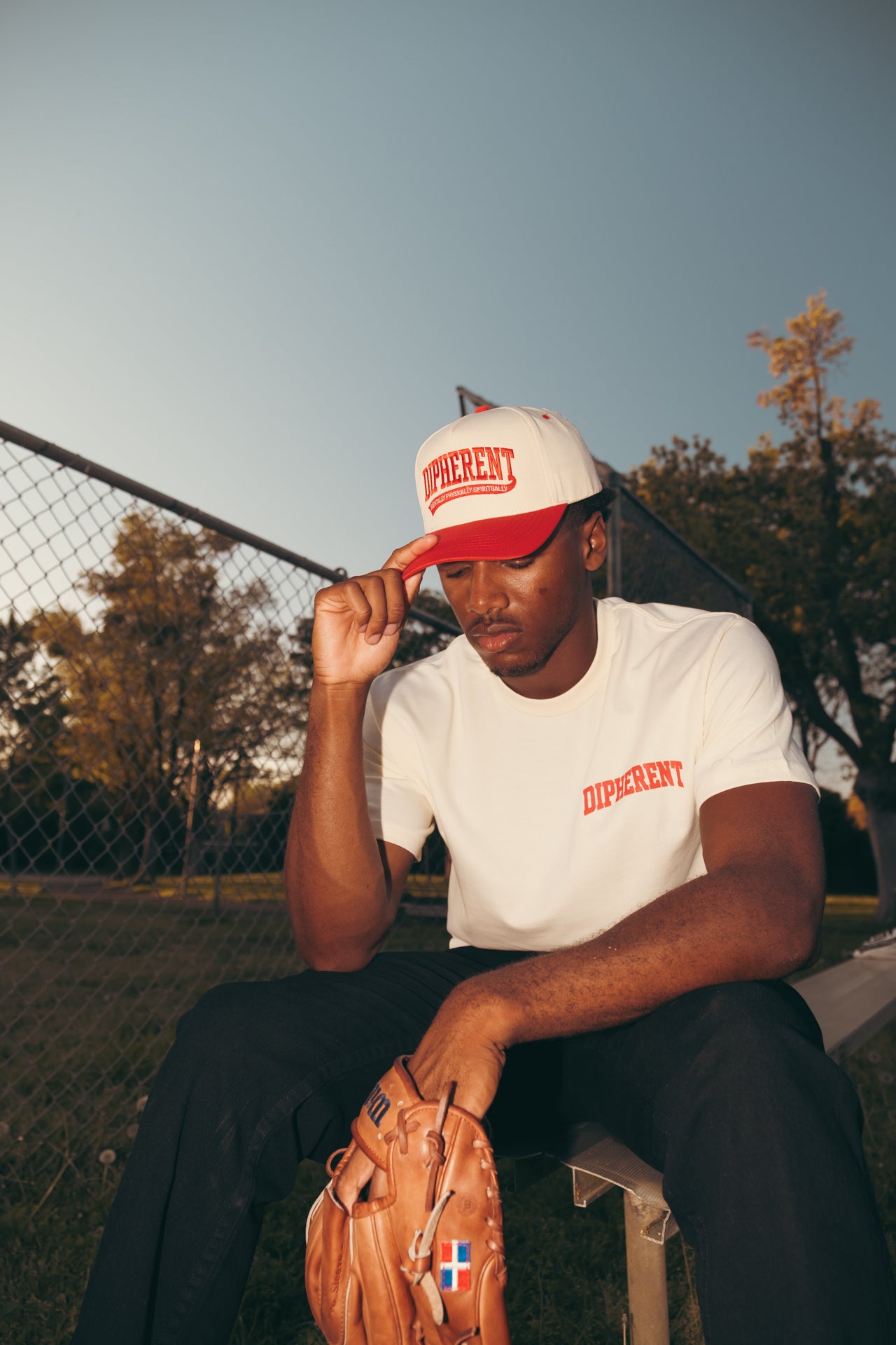 Oversized Red Baseball Tee - Spring 26'