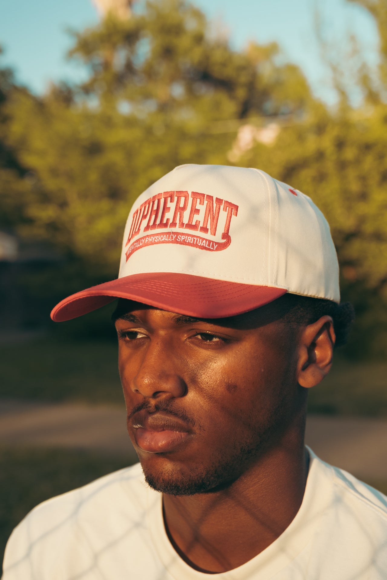 Red/Creme - Baseball Cap